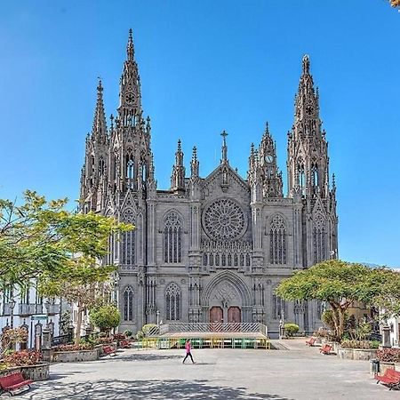 Homeforguest Cozy Loft With Parking Next To The Arucas Cathedral Exterior foto